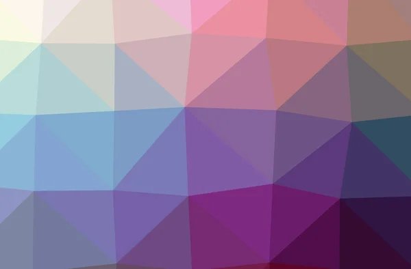 Illustration of abstract Purple horizontal low poly background. Beautiful polygon design pattern. — Stock Photo, Image