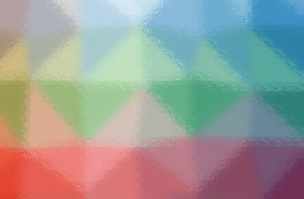 Ilustración abstracta de fondo de bloques de vidrio azul, verde y amarillo —  Fotos de Stock