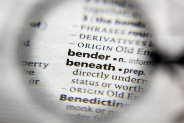 Sözlükteki sözcük veya tümcecik bükücü.