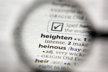 Sözlükteki artış sözcüğü veya tümceciği.