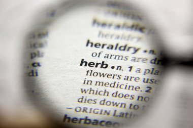 Sözlükteki Herb sözcüğü veya tümceciği.