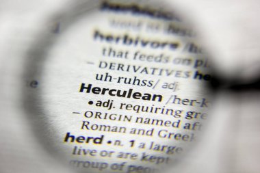 Sözlükte Herkül kelimesi veya deyimi.