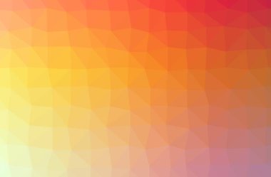 Soyut turuncu yatay düşük Poli arka plan resmi. Güzel çokgen tasarım deseni. 