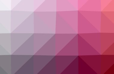 Soyut pembe yatay düşük Poli arka plan resmi. Güzel çokgen tasarım deseni. 