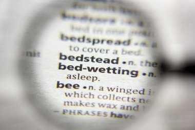 Sözlükte Bed-ıslatma sözcüğü veya tümceciği.
