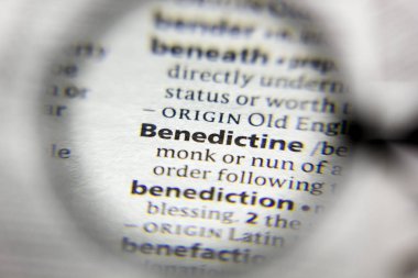 Sözlükte Benedictine sözcüğü veya deyimi.