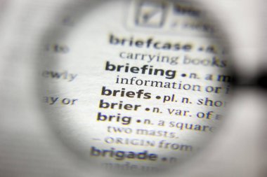 Sözlükteki sözcük veya tümcecik Özetleri.