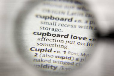 Sözlükte kelime veya ifade Dolap aşk.