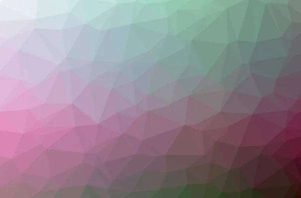 Ilustração de abstrato azul, rosa horizontal baixo fundo poli. Belo padrão de design de polígono . — Fotografia de Stock