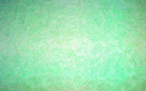 Illustration av grön impressionist impasto bakgrund. — Stockfoto