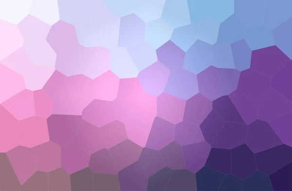 Abstraktní ilustrace fialové Big Hexagon pozadí — Stock fotografie