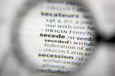 Sözlükteki Sözcük veya Deyim Secede.