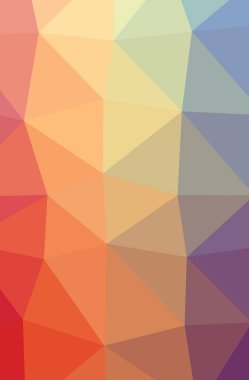 Soyut turuncu dikey düşük Poli arka plan resmi. Güzel çokgen tasarım deseni. 