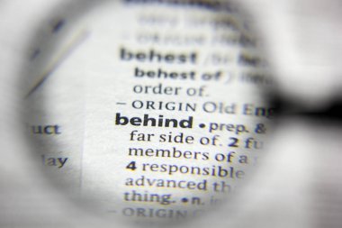 Sözlükte sözcük veya sözcük.