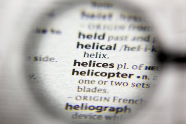 Sözlükte Helices sözcüğü veya tümceciği.