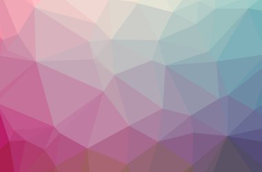 Soyut pembe yatay düşük Poli arka plan resmi. Güzel çokgen tasarım deseni. 