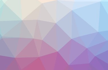 Mavi ve kahverengi yatay düşük Poli arka plan resmi. Güzel çokgen tasarım deseni. 