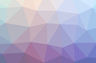 Mavi, sarı ve kırmızı yatay düşük Poli arka plan resmi. Güzel çokgen tasarım deseni. 