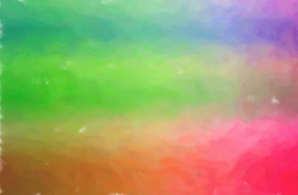 抽象例证绿色, 粉红色, 红色水彩洗涤背景 — 图库照片
