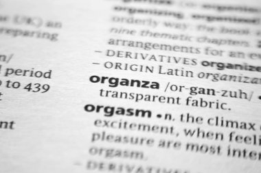 Sözlükte Organza sözcüğü veya tümceciği.