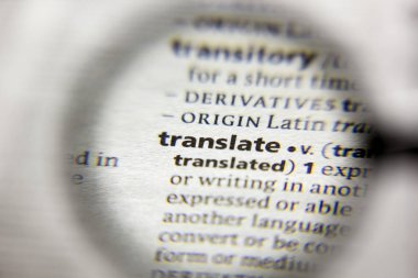 Sözlükte Çevir sözcüğü veya tümceciği.