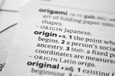 Sözlükte Sözcük veya tümcecik Başlangıç.