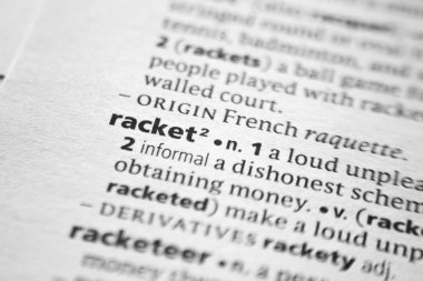 Sözlükteki kelime veya tümcecik Raket.