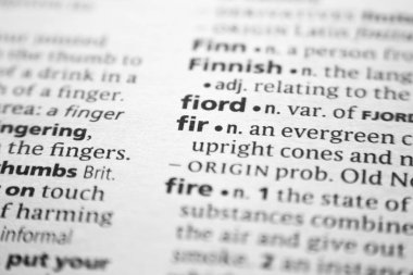 Sözlükte Kelime veya ifade Fir.