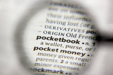 Sözlükteki word veya ifade Pocketbook.