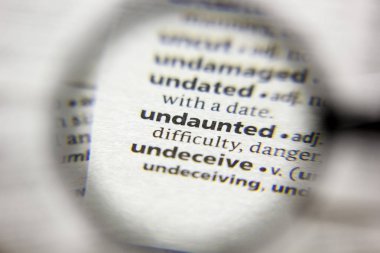 Sözlükte unted sözcüğü veya tümceciği.