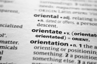 Sözlükte Oryanate sözcüğü veya tümceciği.