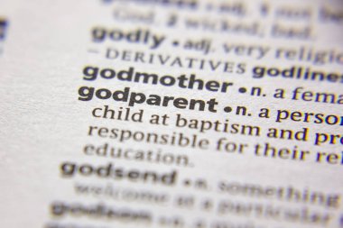 Sözlükte Sözcük veya tümcecik Godparent.
