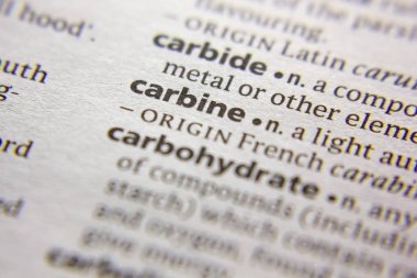 Sözlükte Kelime veya ifade Karabina.