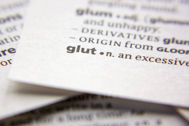 Sözlükteki sözcük veya tümcecik Glut.