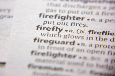 Sözlükte Word veya ifade Firefly.