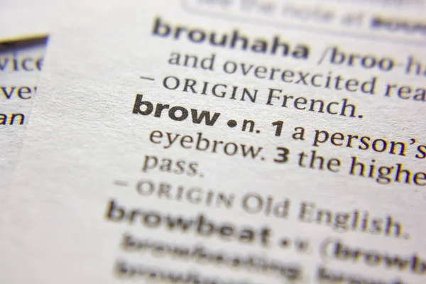 Sözlükteki sözcük veya tümcecik Kaş.