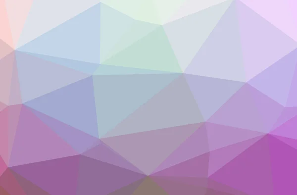 Illustratie van abstracte laag poly roze horizontale achtergrond. — Stockfoto