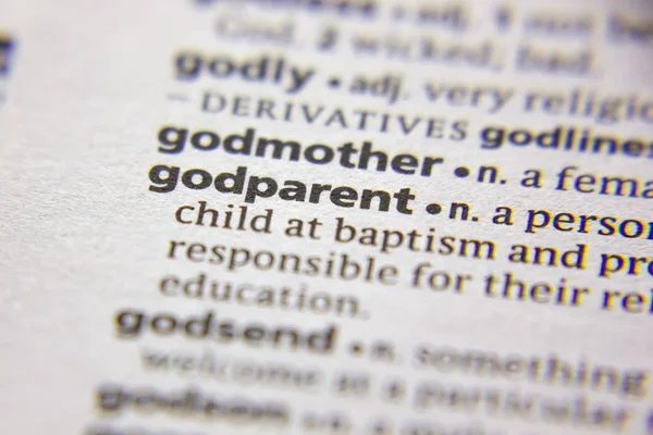 Sözlükte Sözcük veya tümcecik Godparent.