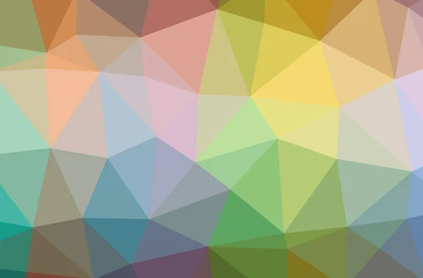 Εικονογράφηση αφηρημένο πράσινο, πορτοκαλί, κίτρινο οριζόντια πολυ χαμηλό υπόβαθρο. Πρότυπο σχέδιο όμορφο πολύγωνο. — Φωτογραφία Αρχείου
