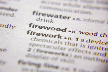 Sözlükte Word veya ifade Firewood.