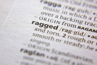 Sözlükte Düzensiz Sözcük veya tümcecik.