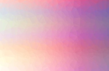 Soyut pembe yatay düşük Poli arka plan resmi. Güzel çokgen tasarım deseni. 