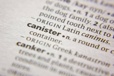 Sözlükteki Sözcük veya tümcecik Kutu.