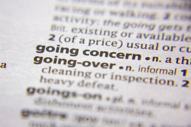 Sözlükte endişe yenen sözcük veya tümcecik.