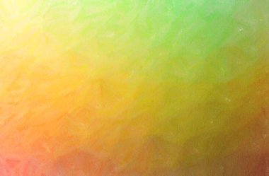 Kahverengi, yeşil, turuncu Wax Crayon arka plan soyut illüstrasyon