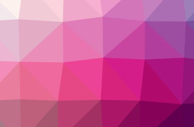 Soyut pembe yatay düşük Poli arka plan resmi. Güzel çokgen tasarım deseni. 