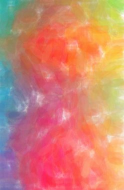 Yeşil, kırmızı, sarı suluboya arka plan soyut gösteren resim