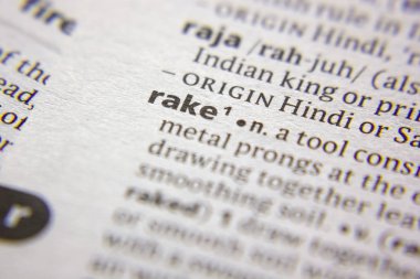 Sözlükte Kelime veya tümcecik Tırmık.