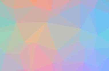 Soyut mavi yatay düşük Poli arka plan resmi. Güzel çokgen tasarım deseni. 