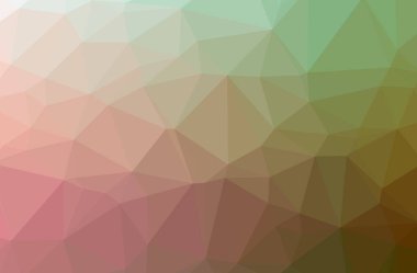 Soyut turuncu yatay düşük Poli arka plan resmi. Güzel çokgen tasarım deseni. 